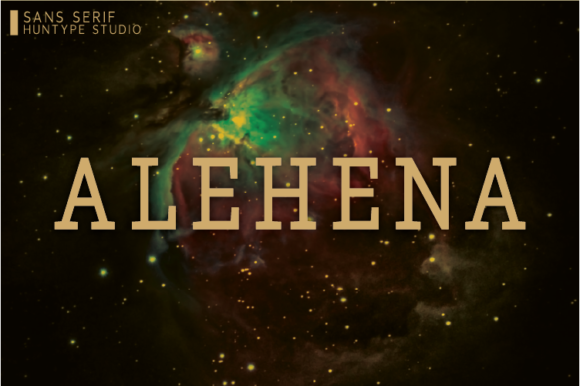 Alehena: A Bold Serif Font for Campaigns
