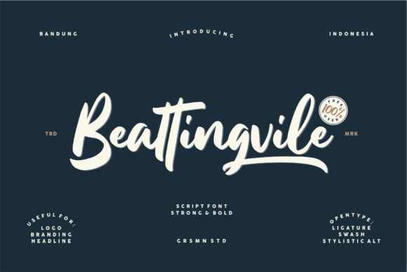 Beattingvile: A Bold Typeface for Digital Marketing