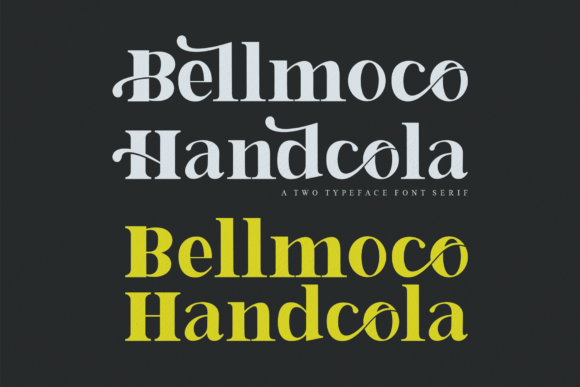 Bellmoco Handcola: A Serif Font for Editorial Elegance