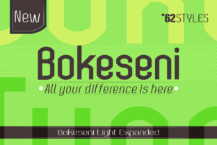 Bokeseni Light Expanded: Bold Typography for Impact