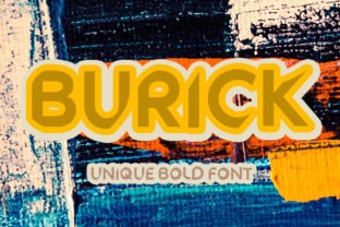 Burick: A Bold Sans Serif for Creative Projects