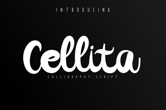 Cellita: A Bold Handwritten Font for Creative Projects