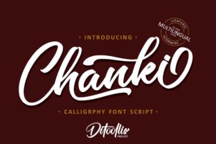 Chanki: A Bold Handwritten Font