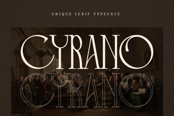 Cyrano Font: Elegant Serif for Web Design