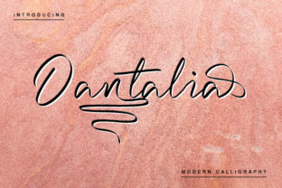 Dantalia: A Bold Script Font for Business Branding