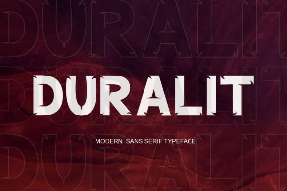 Duralit: A Bold Sans Serif for Editorial Design
