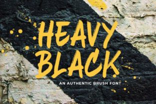 Heavy Black: A Bold Font for Editorial Design
