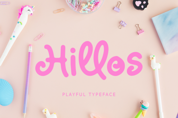 Hillos: A Bold Handwritten Font