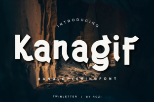 Kanagif: A Bold Sans Serif for Editorial Design