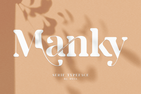 Manky: A Bold Serif for Business