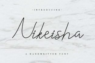 Nikeisha: A Bold Script for Web Design