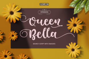 Queen Bella: A Bold Script Font