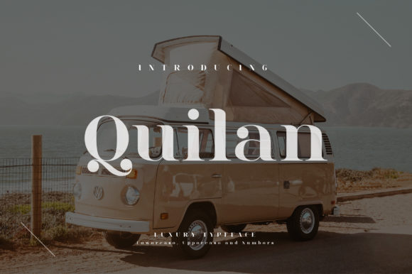 Quilan: A Bold Serif Font for Creative Projects