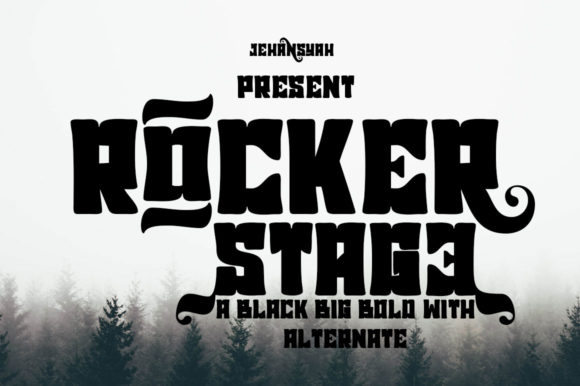 Rocker Stage Font Review