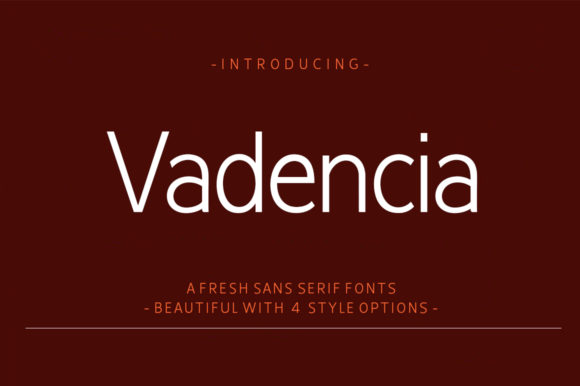 Vadencia: A Font for Polished Branding