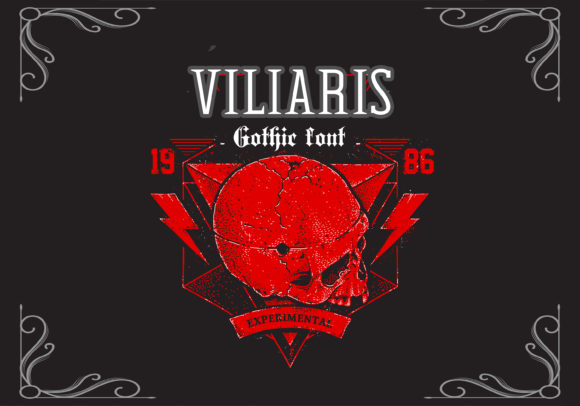 Viliaris: A Bold Serif Font for Makers